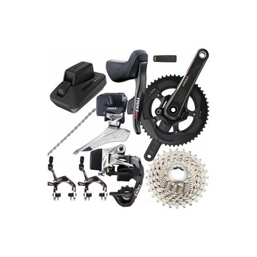 2019 SRAM Red E-Tap Group-set-with Quarq DZero Power meter