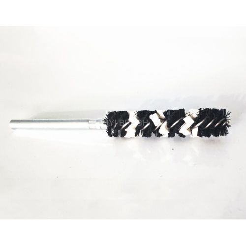 Single Spiral Single Stem Twisted Wire Industry Tube Brushes with rubber mixed